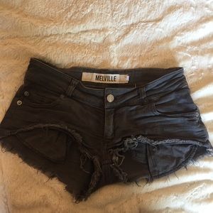Brandy | Cheeky Denim Shorts